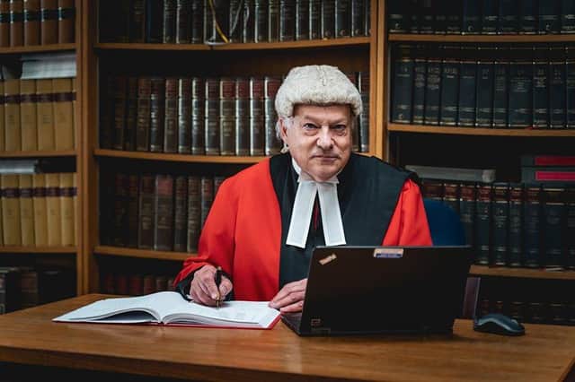Judge Keith Cutler OBE, the Recorder of Winchester. Pictured at the judges' library at Winchester Crown Court. Picture: Hampshire and Isle of Wight Local Criminal Justice Board