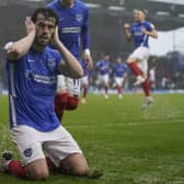 Former Pompey striker John Marquis scored on his Lincoln debut last week. Picture: Jason Brown/ProSportsImages