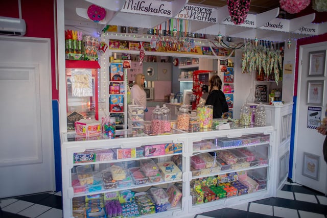 New sweetshop Ice Cream And Sweet Dreams has opened in Paulsgrove.Monday 26th February 2024Picture: Habibur Rahman
