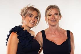 Andi and Sam at the slimming world Oscar’s in June 2925