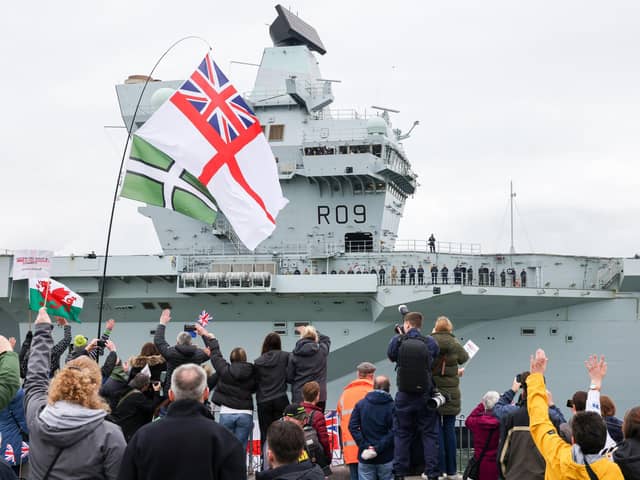 A date has been confirmed for when Royal Navy flagship HMS Prince of Wales will leave Portsmouth and embark on a nine-month deployment to the Indo-Pacific region.