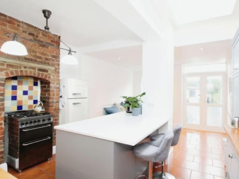 This three bedroom property is spread over three floors and has a lounge kitchen. This home is extremely cosy and is on the market for £360,000 and it is being sold with Purple Bricks. For more information about the property, visit the website.