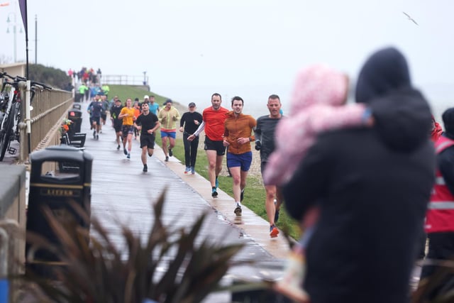 Lee-on-the-Solent parkrun. Picture by Sam Stephenson