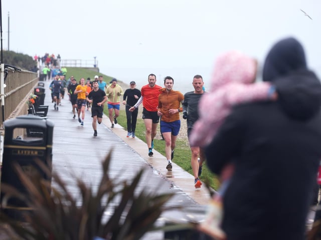 Lee-on-the-Solent parkrun. Picture by Sam Stephenson
