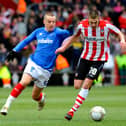 Jamie O'Hara, pictured in Pompey's FA Cup 4-1 thumping of Southampton in February 2010, is keen to become a Fratton Park coach. Picture: Allan Hutchings