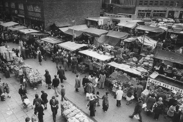 This market was loved by everyone in the city and it had all sorts on offer like fruit, veg, crockery and more.