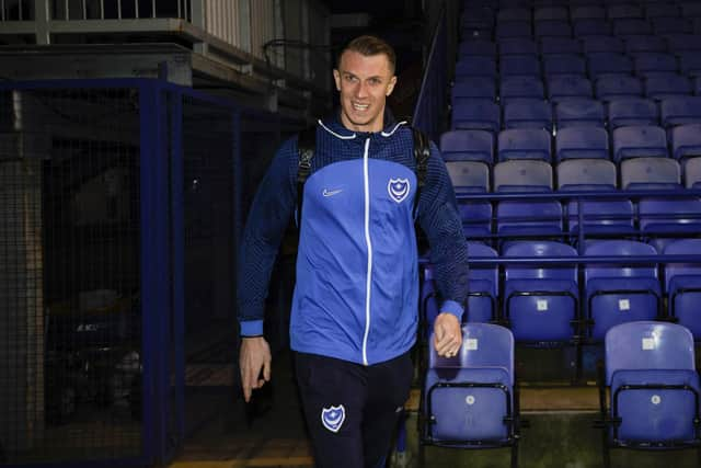 On-loan Luton keeper Matt Macey is making a good impression at Fratton Park