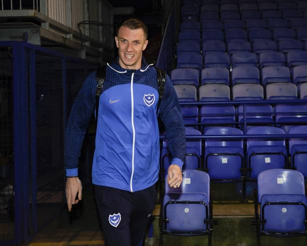 On-loan Luton keeper Matt Macey is making a good impression at Fratton Park