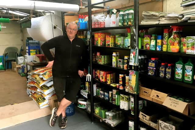 Steve Lucas, an allotment co-ordinator at the Wickham Road allotments, has been delivering fresh vegetables donated by the Fareham Allotment Association's 400 members to Queen Alexandra Hospital, in Cosham.