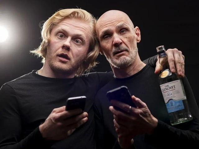 Aaron 'Skip' Bartlett and Jim Glaister