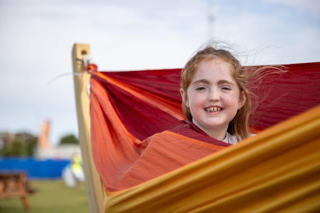 Victorious Festival gets under way this Friday as revellers begin to enter the site.Pictured - Evelyn Stoddard, 8Photos by Alex Shute