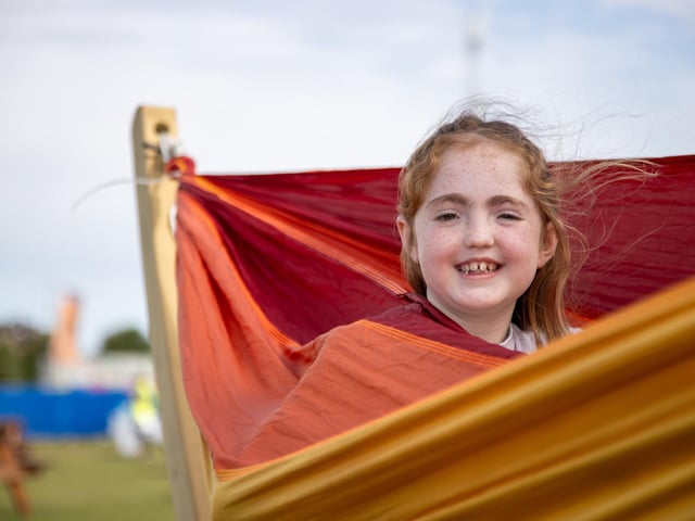 Victorious Festival gets under way this Friday as revellers begin to enter the site.
Pictured - Evelyn Stoddard, 8
Photos by Alex Shute
