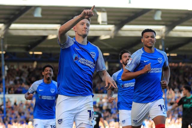 Pompey edged Bristol Rovers 3-1 in a tough victory at Fratton Park.