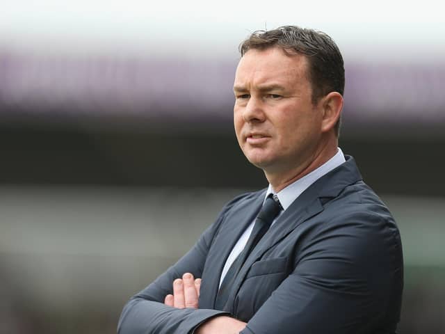 Derek Adams has been dismissed as Bradford boss following just nine wins in all competitions this season. Picture: Pete Norton, Getty Images