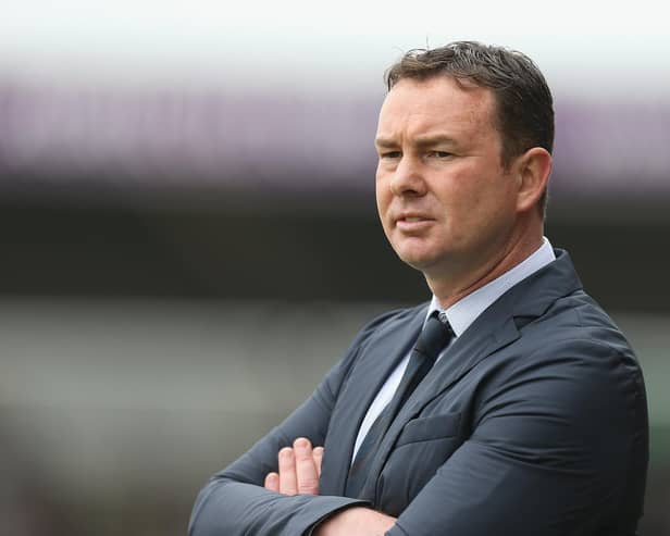 Derek Adams has been dismissed as Bradford boss following just nine wins in all competitions this season. Picture: Pete Norton, Getty Images