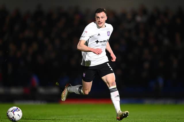 Pompey were 'blown out of the water' by Ipswich when they went after George Edmundson. (Photo by Alex Davidson/Getty Images)