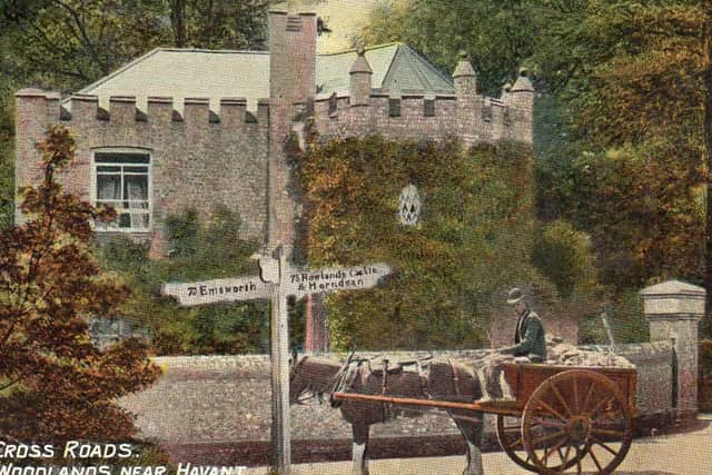 Frontage to Southleigh House lodge 

Picture: Ralph Cousins collection.