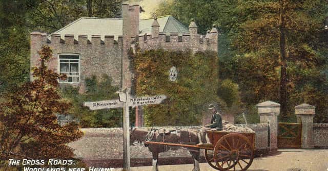 Frontage to Southleigh House lodge
Picture: Ralph Cousins collection.
