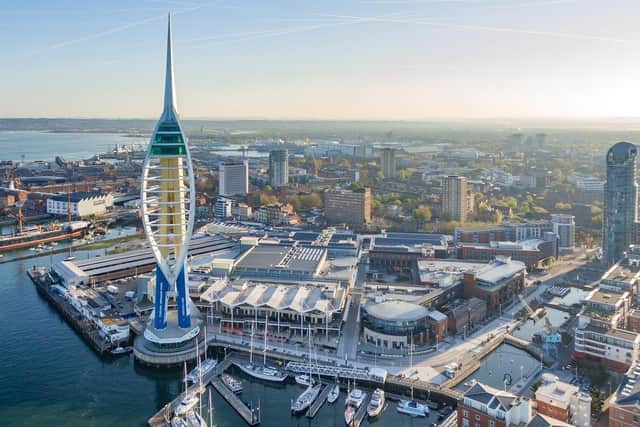 General view of Portsmouth