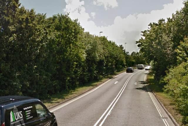 The start of the Newgate Lane flyover from Fareham. Picture: Google Street View