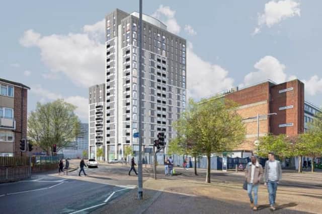 How the new blocks in Slindon Street, Portsmouth could look. Picture: Slindon Street Portsmouth Ltd