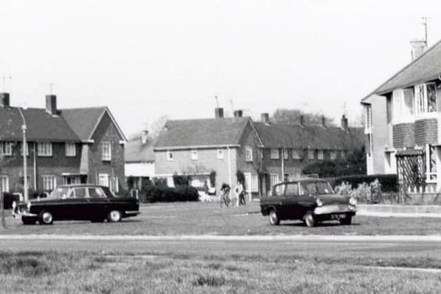 The junction of Purbrook Way and Botley Drive, Leigh Park, in the mid-1960s. Picture: Barry Cox collection