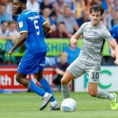 John Marquis in action at Shrewsbury last season. Picture: Simon Davies