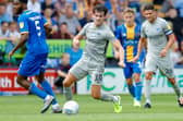 John Marquis in action at Shrewsbury last season. Picture: Simon Davies