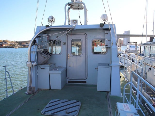 The former HMS Sabre, which was decommissioned in 2022, is now being disposed of by Ramco and is on sale for £134,000
Picture: Ramco