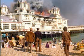 Fire breaks out at South Parade Pier during filming of Tommy