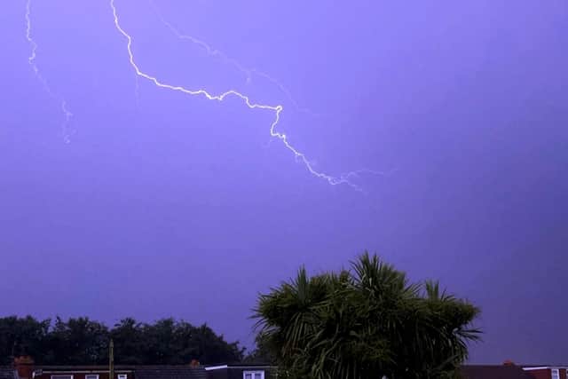 Storm 26th July 2021 over Portsmouth by Marcin Jedrysiak. Instagram: @marcinj_photography