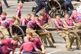 Royal Engineers in action at HMS Collingwood’s Open Day