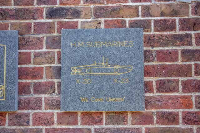 Pictured: The plaque outside D-Day Story, Southsea.
Picture: Habibur Rahman