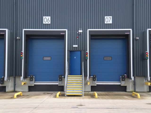 The Border Control Post at Portsmouth International Port, which has been described as a "white elephant" by councillor Gerald Vernon-Jackson. Port director Mike Sellers said roughly half of the building will not be used, as it was built under previous border control specifications.