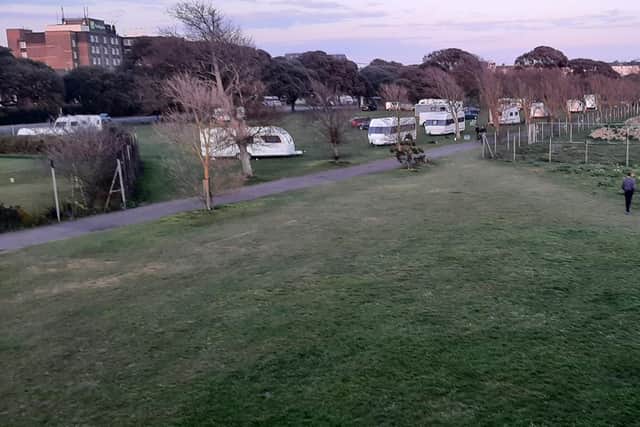 Travellers in Southsea