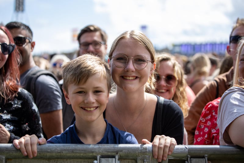 Young fans were delighted with the news McFly were the surprise special guests to perform on the Castle Stage
Photos by Alex Shute