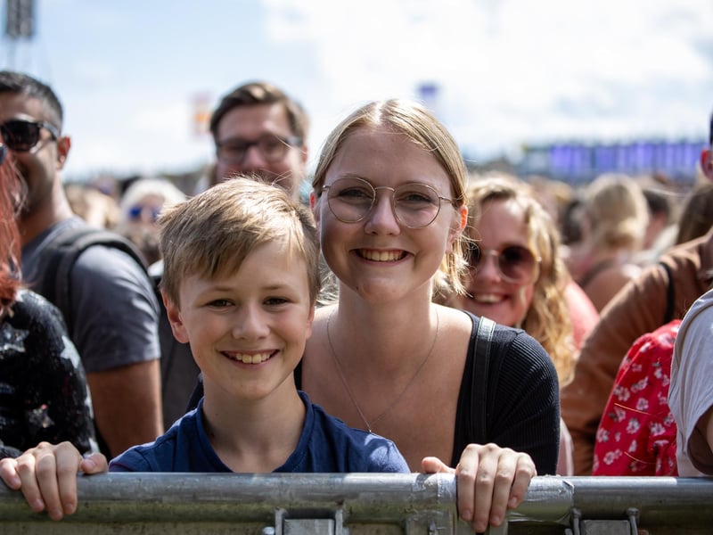 Young fans were delighted with the news McFly were the surprise special guests to perform on the Castle Stage
Photos by Alex Shute