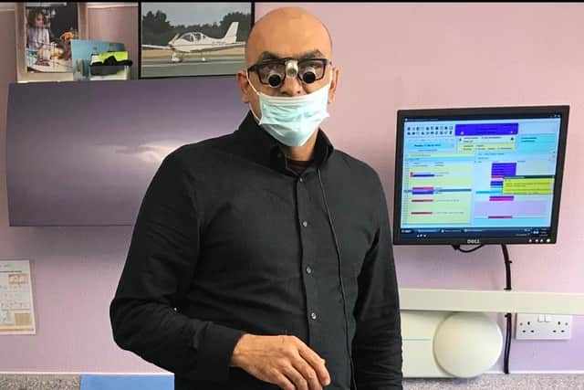 Havant dentist Amir Moughadam, 56, who has vowed to open his private practice to give out free emergency dental care to relieve the strain on Queen Alexandra Hospital and the NHS.