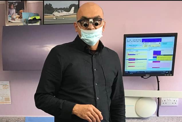 Havant dentist Amir Moughadam, 56, who has vowed to open his private practice to give out free emergency dental care to relieve the strain on Queen Alexandra Hospital and the NHS.