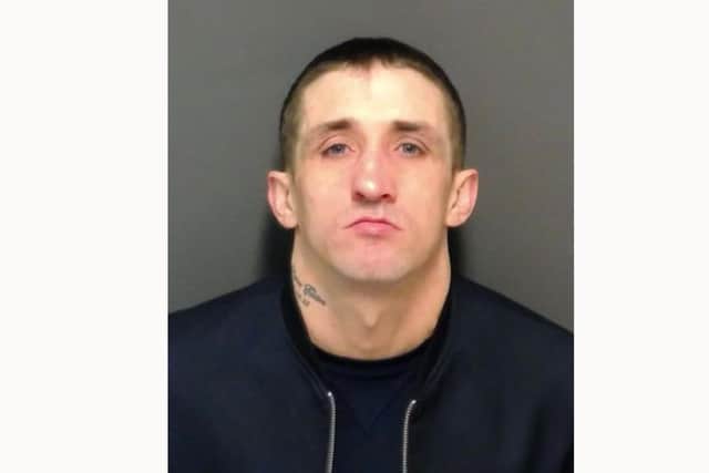 Liam Elston, 31, of Ashley Close, Havant, was jailed at Portsmouth Crown Court.
Picture: Hampshire Police
