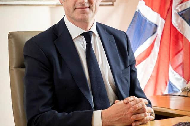 Leo Docherty, minister for defence people and veterans. Photo: Ministry of Defence