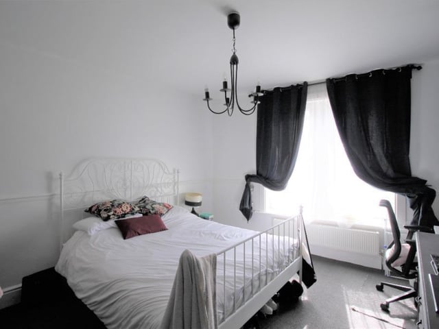 This two bedroom maisonette in North End Avenue, Portsmouth is on the market for £175,000. It is listed on Rightmove by Belvoir Sales, Southsea.