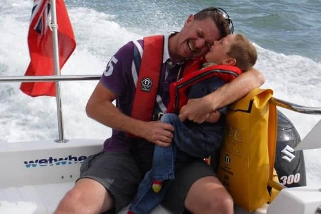 Wetwheels was founded by disabled yachtsman and adventurer, Geoff Holt MBE, in 2010 to provide barrier-free boating opportunities for disabled people to access the sea and coastal waters.