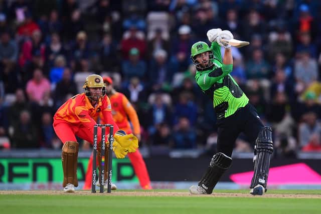 Southern Brave skipper James Vince has guided his franchise to the top of the men's Hundred group table. Photo by Harry Trump/Getty Images.