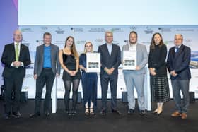 Members of the Sport and Recreation team at the awards ceremony