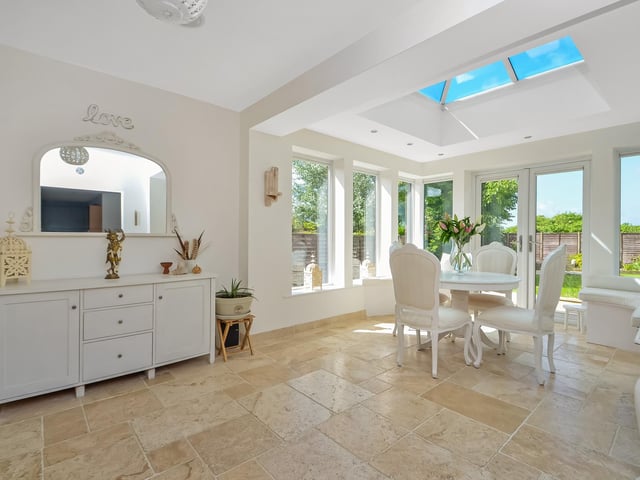 The Drift House has four bedrooms and overlooks Langstone Harbour. Picture: Fine and Country