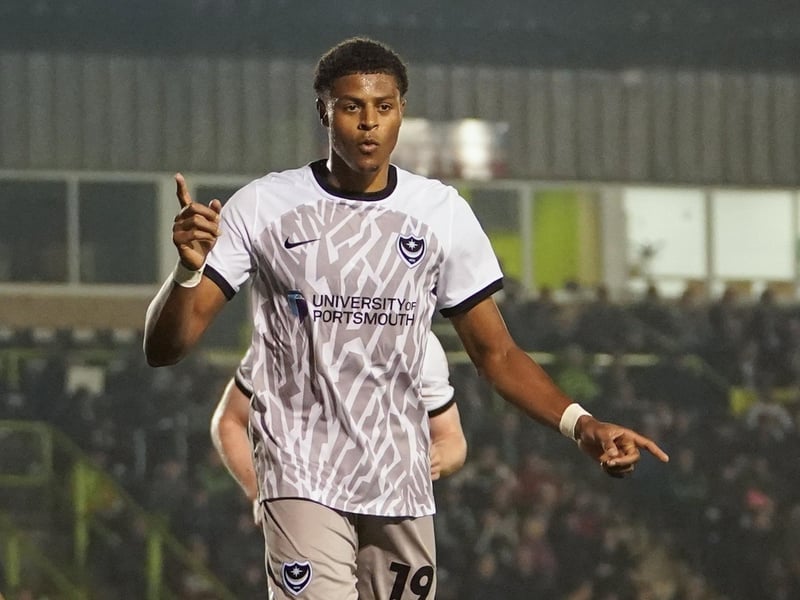 The Pompey fans have a new favourite and is presenting a case to switch to a two-man front line.