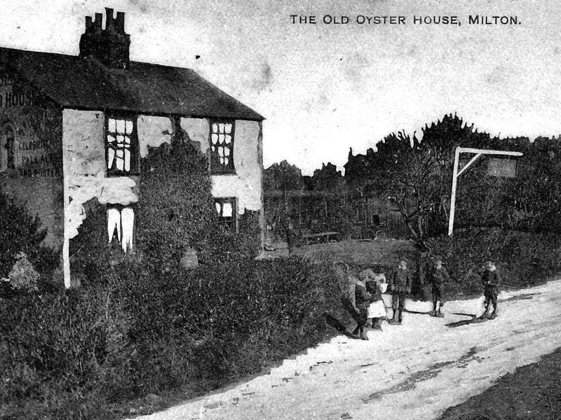 The Old Oyster House at Milton Locks, Portsmouth. Undated