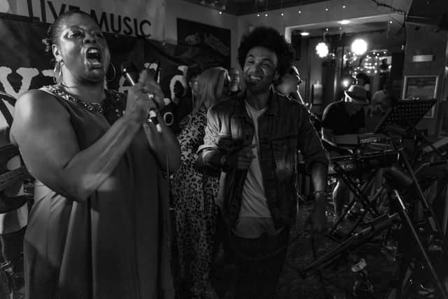 Mayfield House Band at The Jolly Sailor, Southsea, in summer 2019. Left is Marlene Hill, next to her is DaCosta Boyce. Picture by Steve Spurgin.