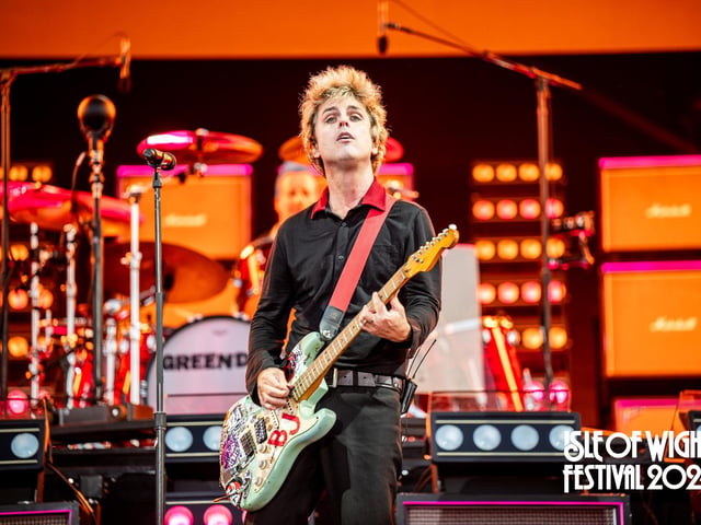 Green Day on the main stage by Sarah Louise Bennett